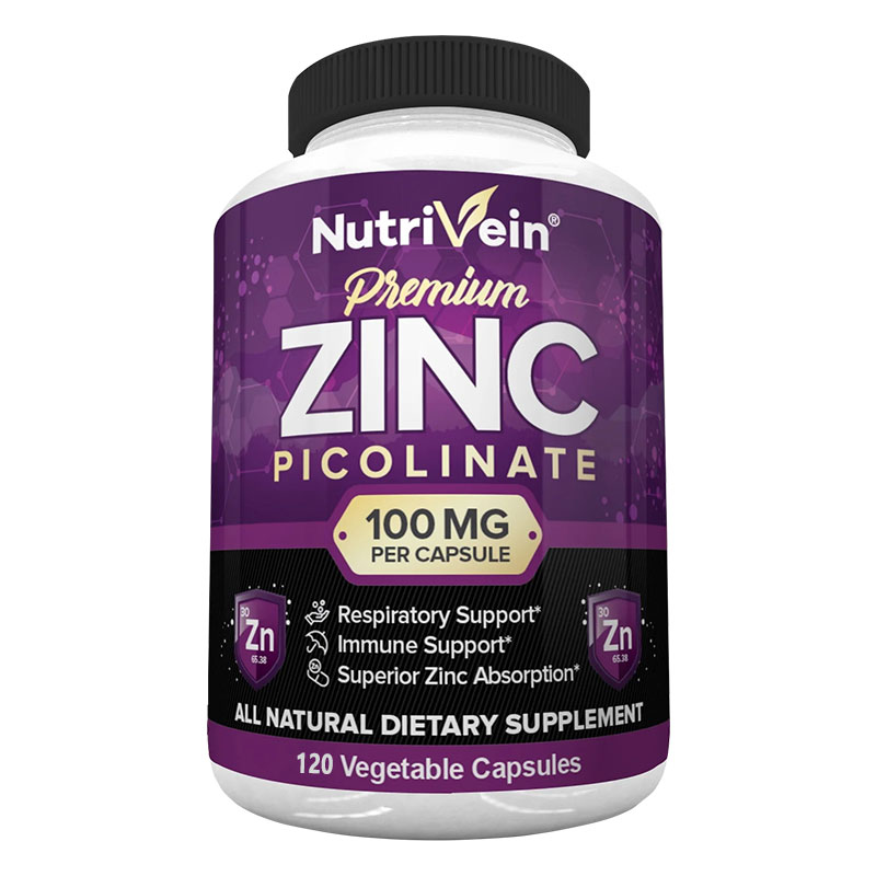 Hair Care Vitamin - بيكولينات الزنك الفاخر 100 ملغ -