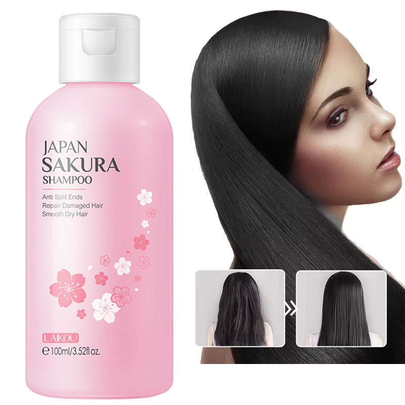 Hair Care Vitamin - شامبو ساكورا ياباني من LAIKOU لإصلاح