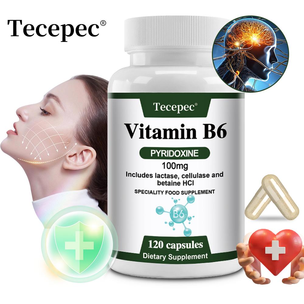 Hair Care Vitamin - كبسولات فيتامين ب6، مكمل غذائي أساسي