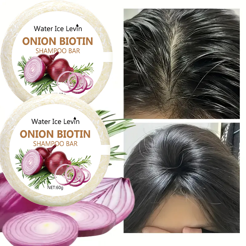 Hair Care Vitamin - شامبو صلب بالبصل والبيوتين - 60