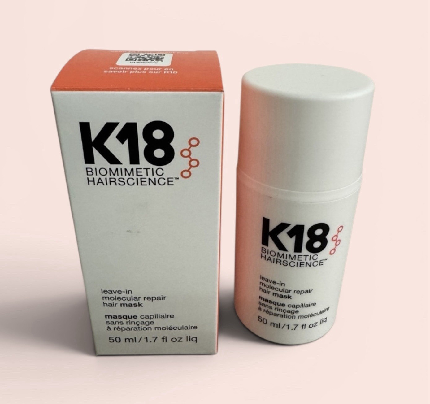 Hair Care K18 - قناع الشعر الجزيئي المُرمم K18 Biomimetic