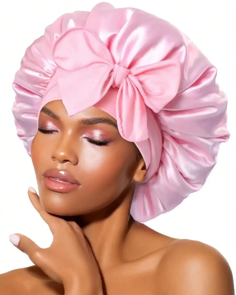 قبعة نوم حريرية نسائية 2026، ق - مراجعة Satin Hair Bonnet وسعره