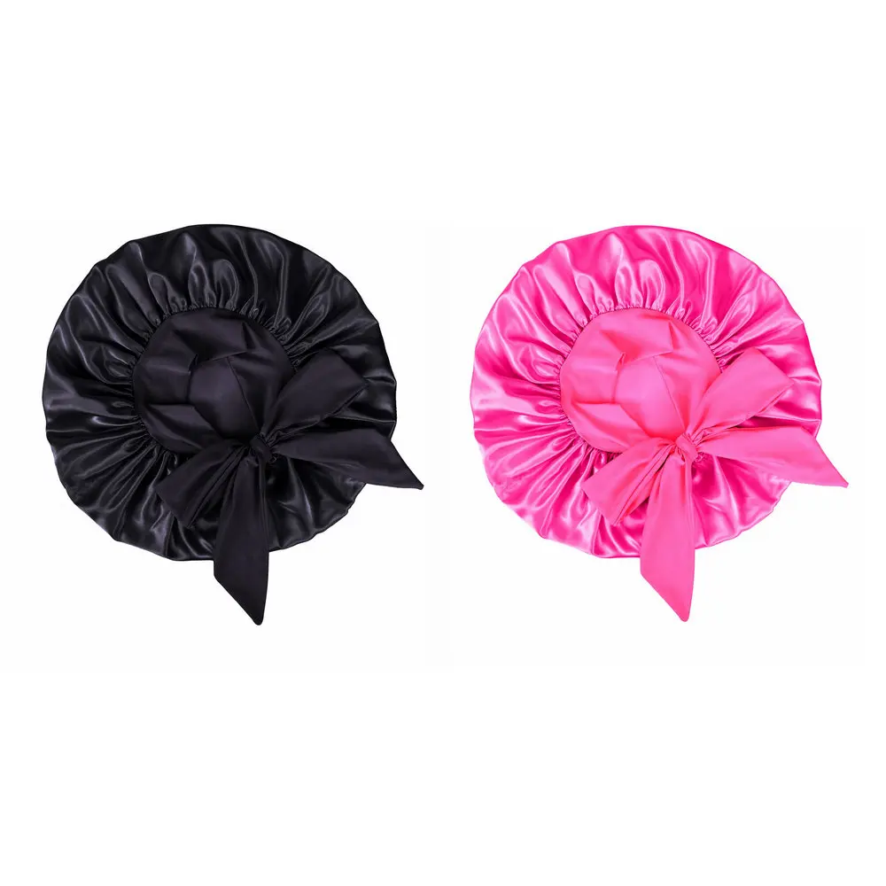 قطعتان من قبعات الساتان للنساء - مراجعة Satin Hair Bonnet وسعره