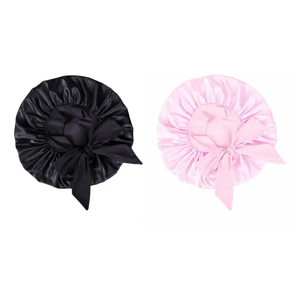 قطعتان من قبعات الساتان للنساء - مراجعة Satin Hair Bonnet وسعره