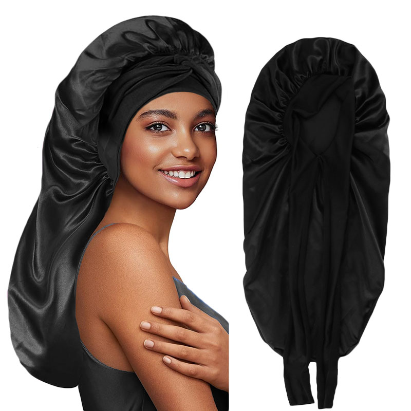 بلون Bowknot جديلة بونيه الكلا - مراجعة Satin Hair Bonnet وسعره