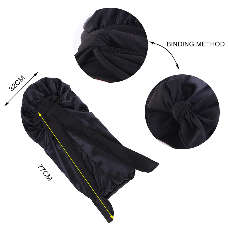 بلون Bowknot جديلة بونيه الكلا - مراجعة Satin Hair Bonnet وسعره