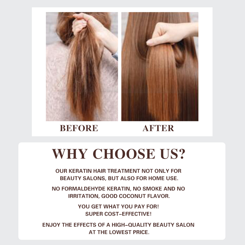 بدون الفورمالين كيراتين طقم 12 - مراجعة Keratin Treatment Set وسعره