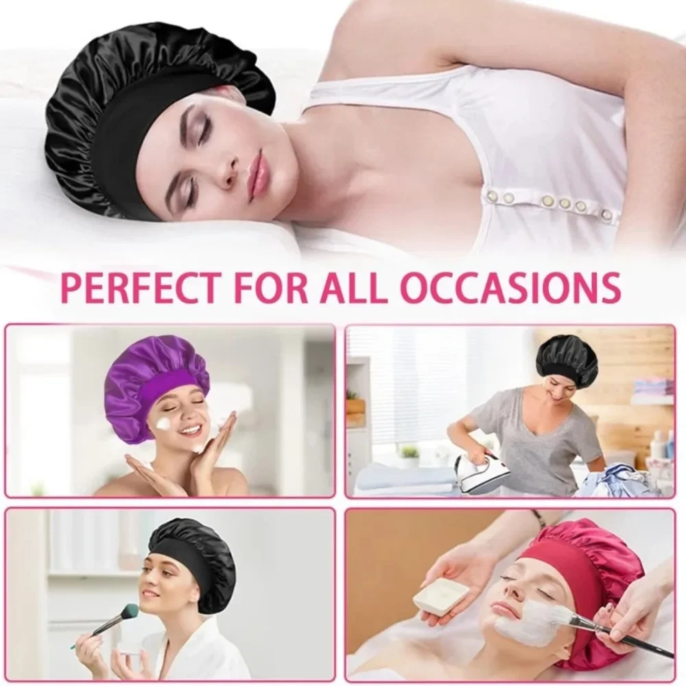 بونيه الحرير للنوم الساتان الش - مراجعة Satin Hair Bonnet وسعره