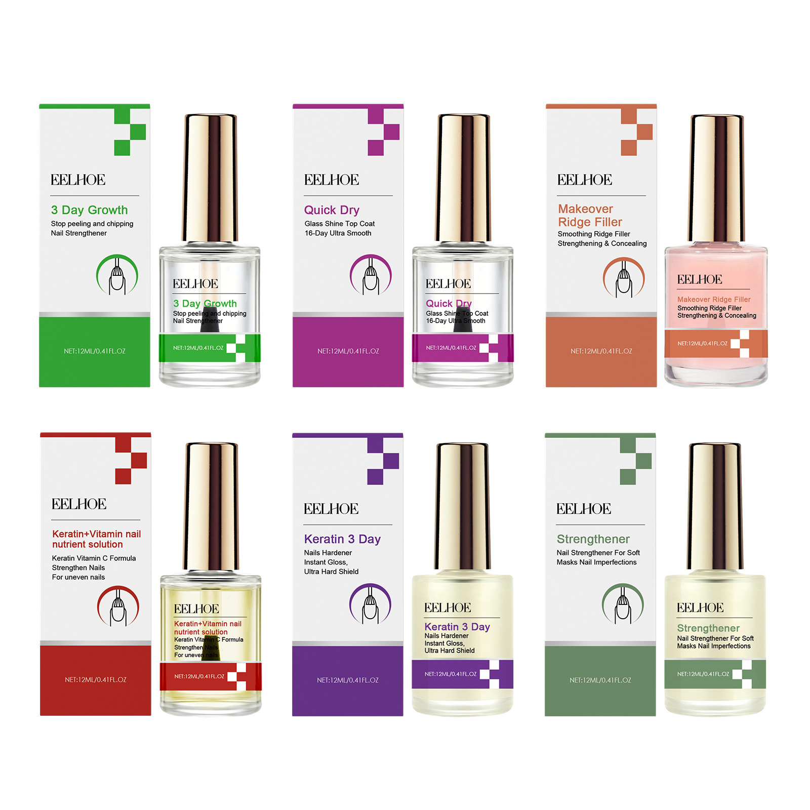 سيروم إصلاح الأظافر eelhe-Kera - مراجعة Keratin Treatment Set وسعره