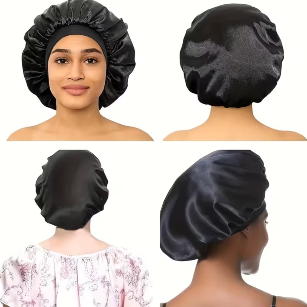    طقم قناع نوم من الساتان، ق - مراجعة Satin Hair Bonnet وسعره