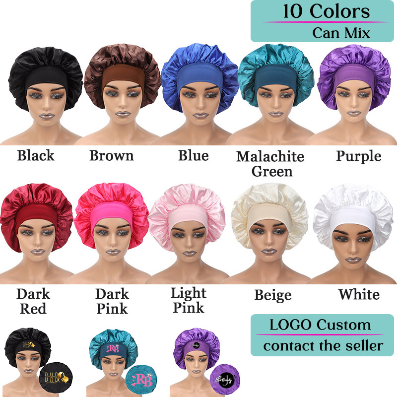 قبعة نوم مريحة من الساتان للشع - مراجعة Satin Hair Bonnet وسعره