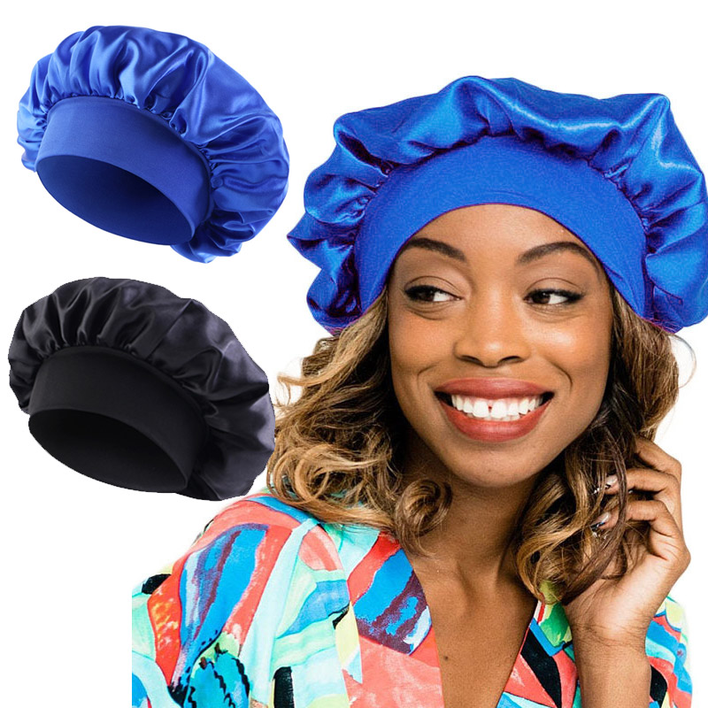 قبعة نوم مريحة من الساتان للشع - مراجعة Satin Hair Bonnet وسعره