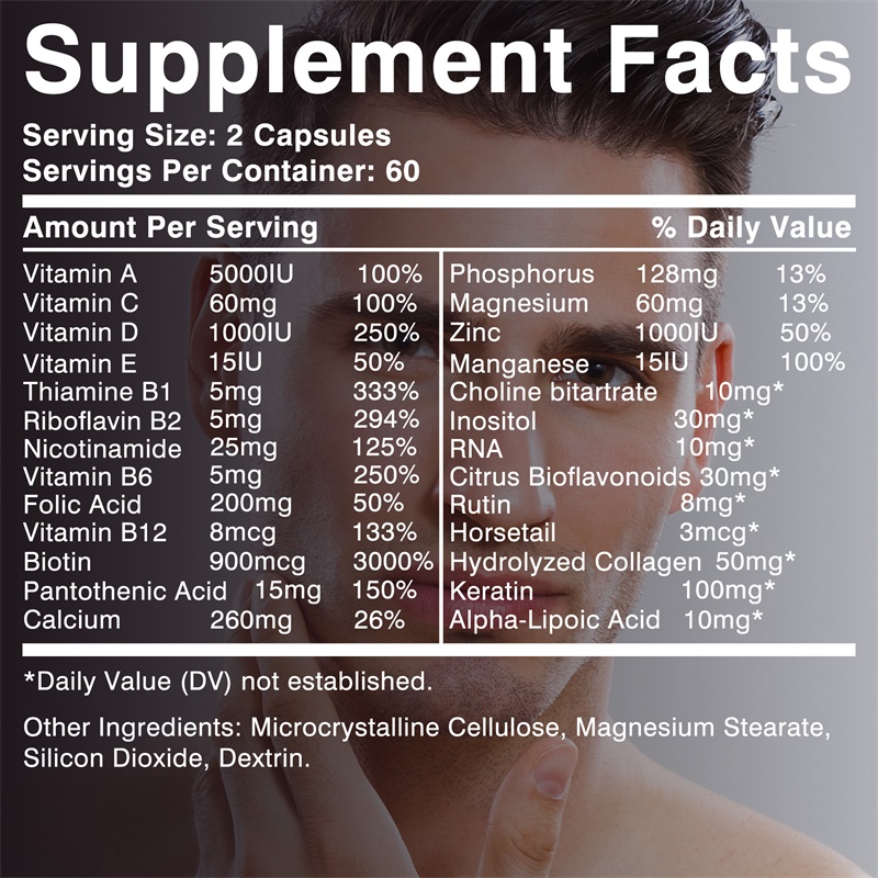 مكمل نمو الشعر للرجال - مكمل ن - مراجعة Hair Care Vitamin وسعره