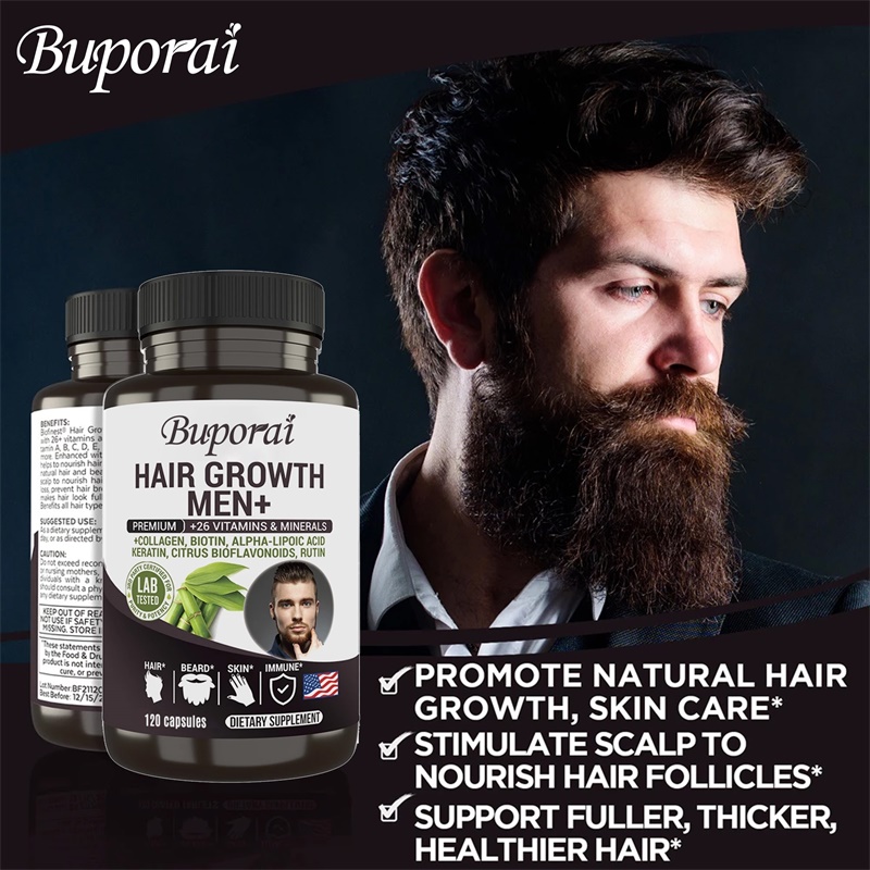 مكمل نمو الشعر للرجال - مكمل ن - مراجعة Hair Care Vitamin وسعره
