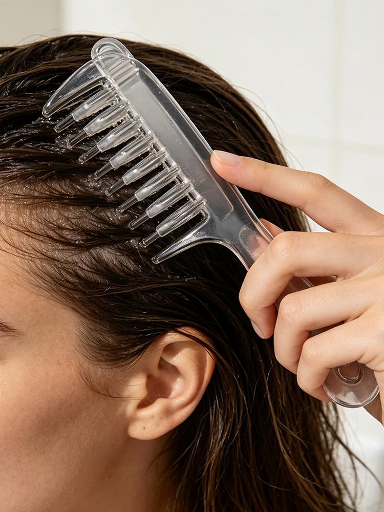 مشط قابل لإعادة التعبئة لتطبيق - مراجعة Hair Care In Salon وسعره