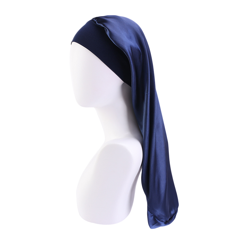جديد طويل الساتان بونيه غطاء ا - مراجعة Satin Hair Bonnet وسعره