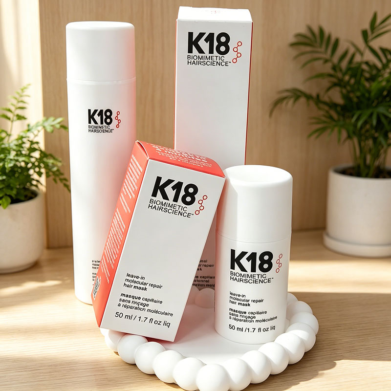 قناع الشعر الجزيئي الجديد K18  - مراجعة Hair Care K18 وسعره