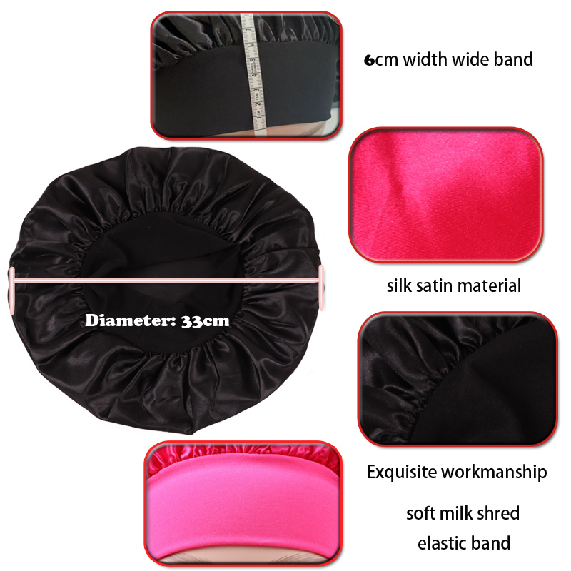 10 قطع من قبعات الساتان المخصص - مراجعة Satin Hair Bonnet وسعره