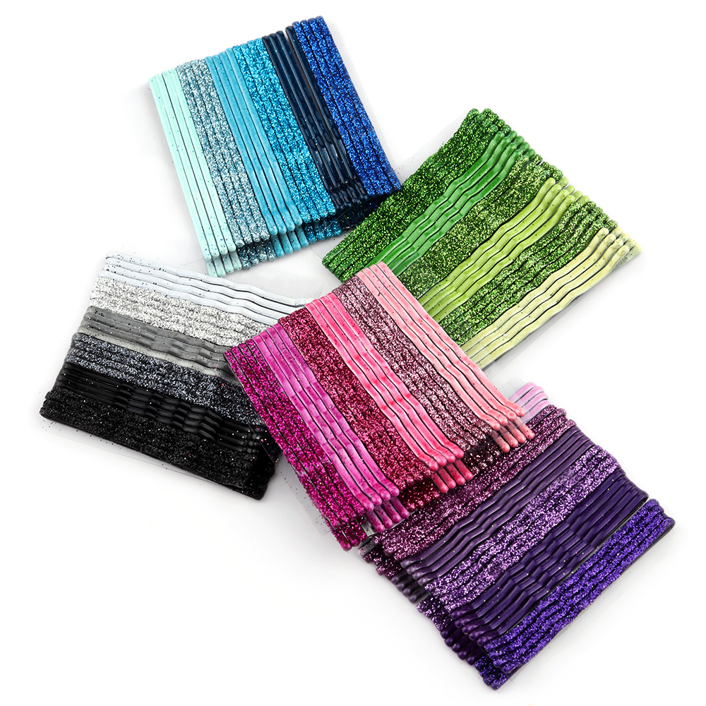 متموج مقاطع الشعر لفتاة وامرأة - مراجعة Bobby Pin Bulk وسعره