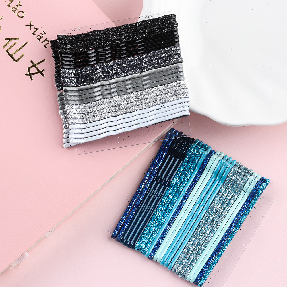 متموج مقاطع الشعر لفتاة وامرأة - مراجعة Bobby Pin Bulk وسعره