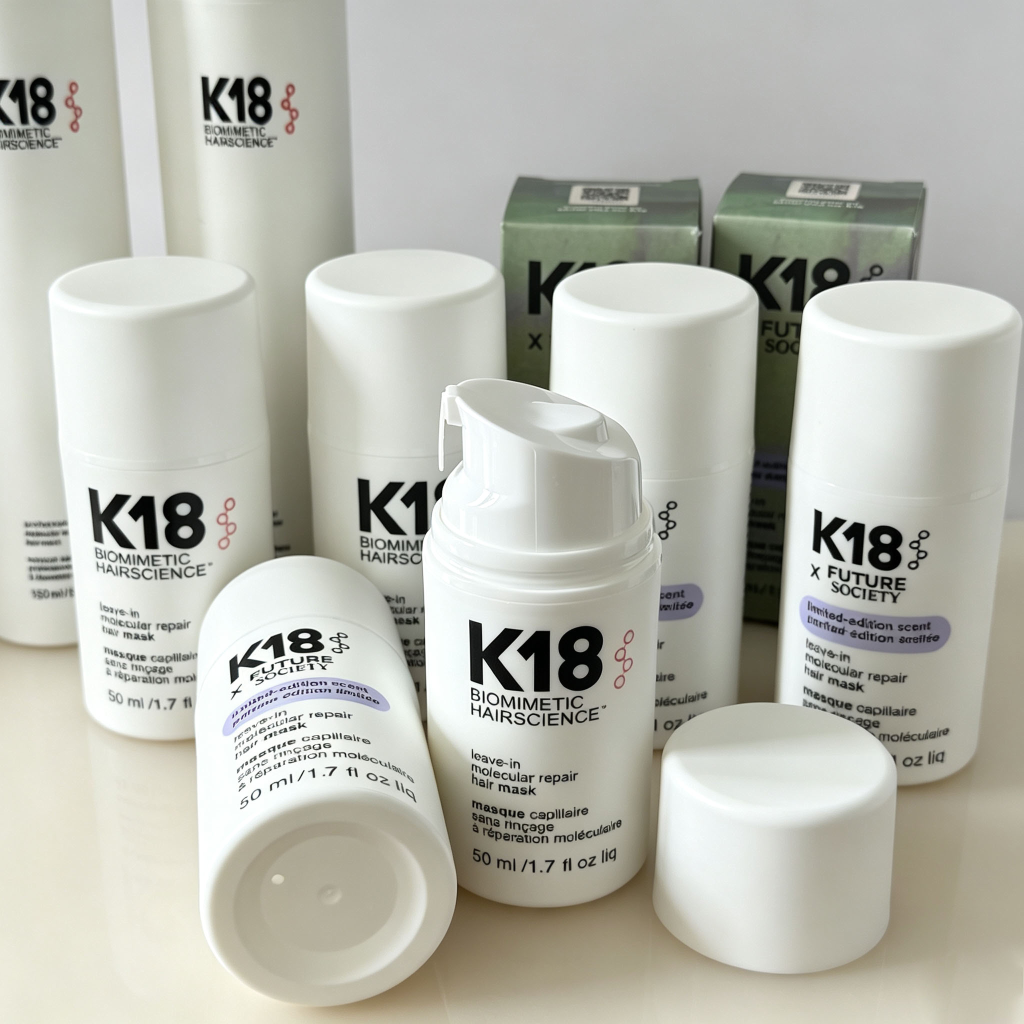 الأكثر مبيعًا K18 قناع الشعر ا - مراجعة Keratin Treatment Set وسعره