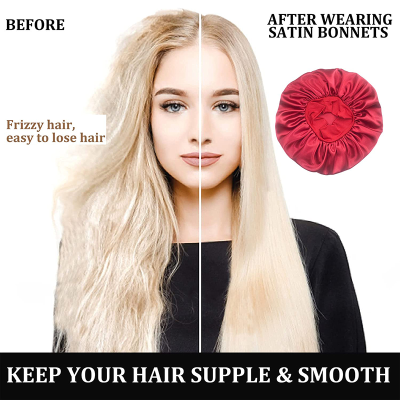 2 قطعة/الوحدة المرأة الساتان ا - مراجعة Satin Hair Bonnet وسعره