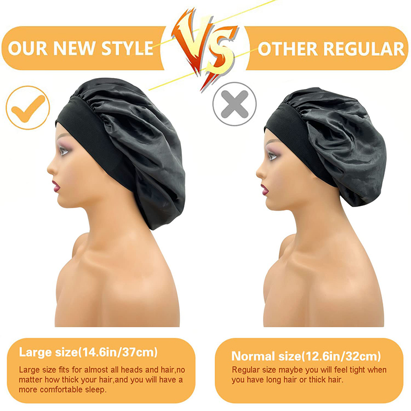 2 قطعة/الوحدة المرأة الساتان ا - مراجعة Satin Hair Bonnet وسعره