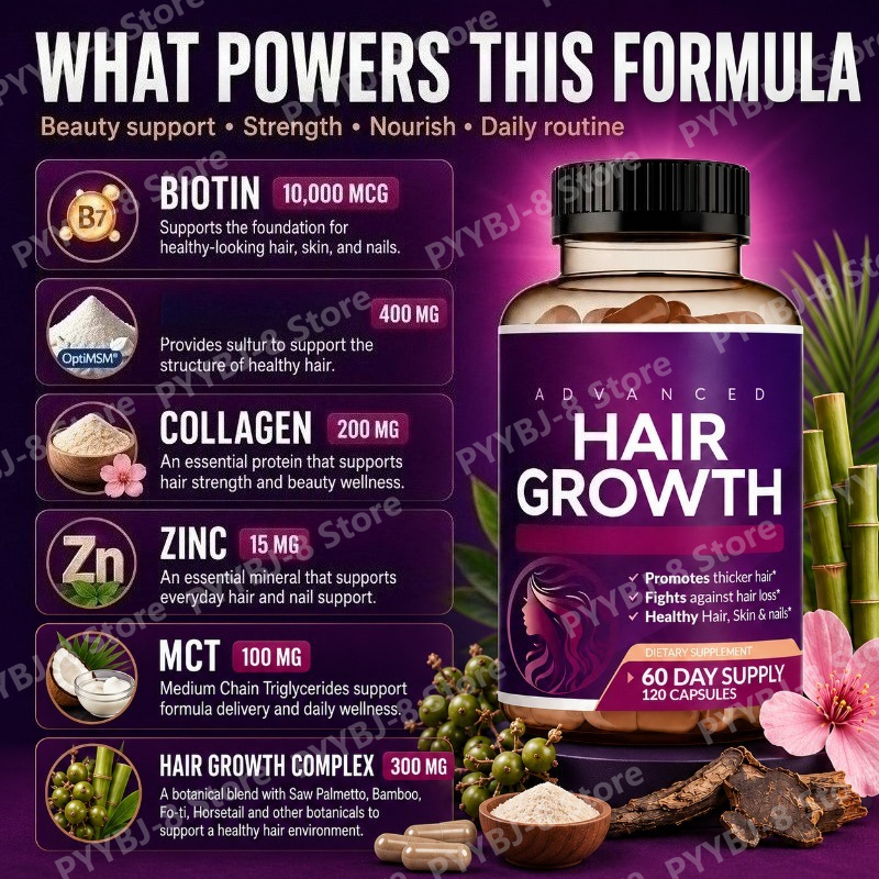 كبسولات فيتامينات الشعر للنساء - مراجعة Hair Care Vitamin وسعره