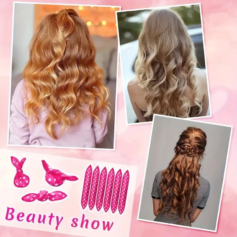 11 قطعة مجموعة تجعيد الشعر بكر - مراجعة Satin Hair Bonnet وسعره